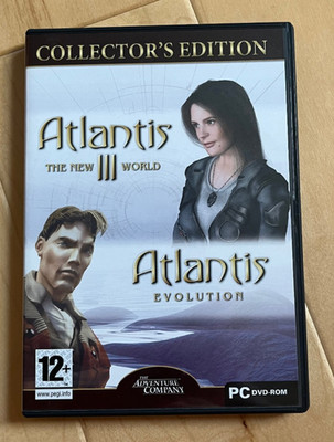 Atlantis III: The New World, Atlantis: Evolution Collector's Edition PC Game
