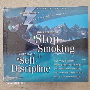 Bob Griswold - Stop Smoking & Automatic Self Discipline 2 CD Set Self-help NEW