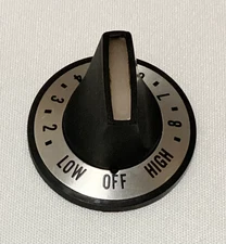 Vintage Thermador cooktop burner control knob 14-29-403 stove range