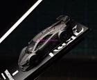 PSC 1:64 Black Yangwang U9 Racing Sports Model Diecast Metal Car