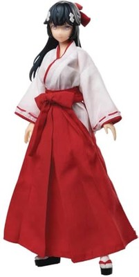 Hiplay Hasuki 1/12 Pocket Art Series Exorcist Priestess Tsubaki Pa005 Movable Ac