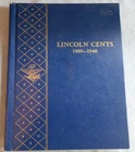Two Sets 1909 - 1940 Lincoln Cents Coin Collections Whitman PDS 61 & 49 Coins