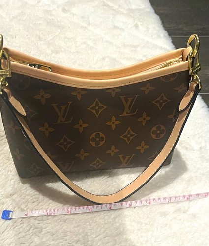 BOUJEE ON A DIME REHOMING  Shoulder Bag Brown/Beige Gold Hardware Zip