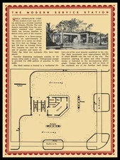 1930 Shell Gas Station in Orlando, Florida NEW Metal SIGN: 12x16" Ships Free