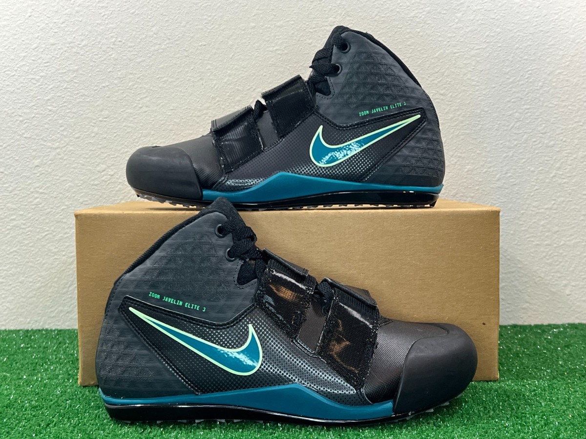 New Nike Zoom Javelin Elite 3 Track & Field Cleats Black FZ9626-001 Men Size 15 Nike Zoom Javelin Elite 3 Black Electric Algae for Sale  main image 2