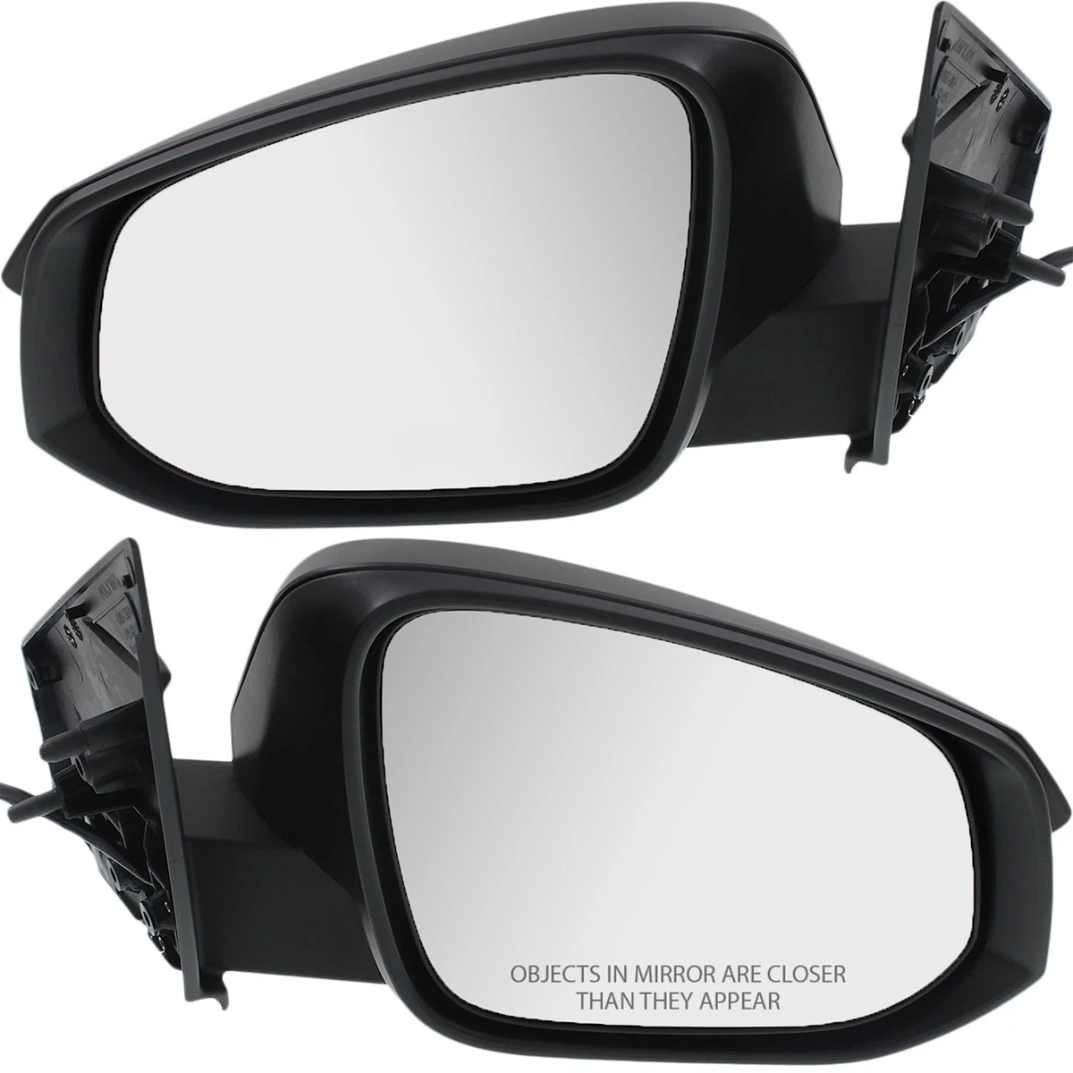 Yassdwbn Mirror Glass Heated Passenger Side For Toyota RAV4 2013-2018