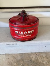 Vintage Western Auto Wizard Gas Can 2 12 Gal 1950s