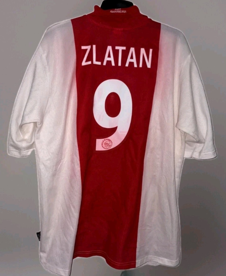 【希少な正規品】サッカー　アヤックス　イブラヒモビッチ　ユニフォーム アヤックス 03－04CL l/s #9 イブラヒモビッチ | サッカー