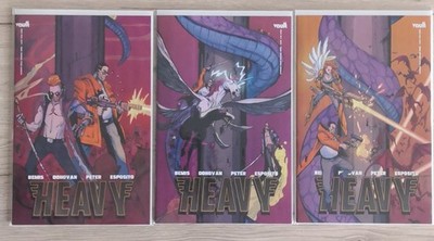 HEAVY #6 #7 #8 VAULT COMICS NM 2021