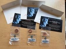 2019 W Lincoln Penny Cent. Uncirculated, Proof & Reverse Proof 3 Coin Set.