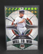 2022 Panini Mosaic #WW-12 Cal Ripken Will to Win Green Mosaic