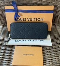 Louis Vuitton Black Empreinte Clemence Wallet- Authentic- Great Condition