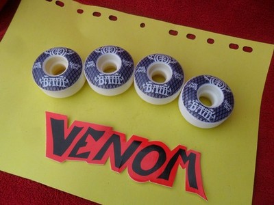 Bam Margera Element Skateboard Rollen 52mm/95a Duro Neu 4er Set