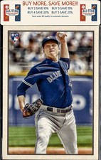 2019 Bowman Heritage #53VR-66 Ryan Borucki Rookie Toronto Blue Jays