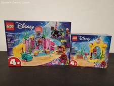 LEGO Set - Factory Sealed Disney Ariel 43235 Music Stage & 43254 Crystal Cavern
