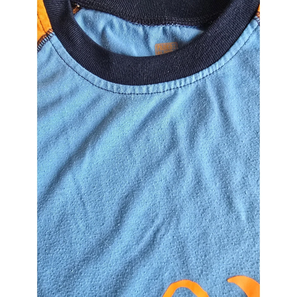 Conjunto de pijama pirata Y2K Faded Glory para niños camiseta sin mangas pantalones cortos azul M 8/10 Foto 4 de 4