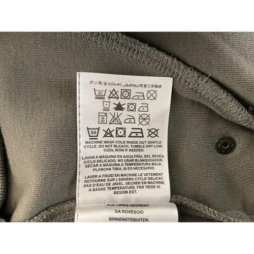 Guess Men's Large Gray Sleeveless Vest Full Zip Cotton Blend Pockets Mesh Casual - Picture 7 of 11
