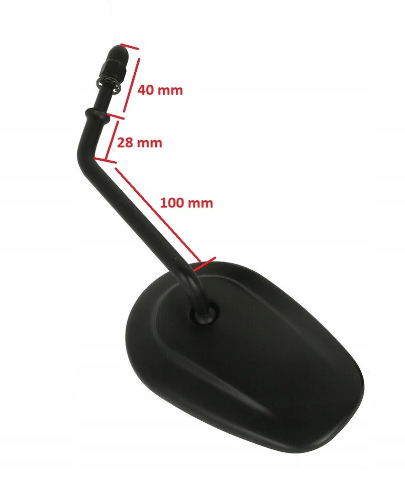 Paire de rétroviseurs pour HARLEY SPORTSTER DYNA SOFTAIL TOURING ROAD GLIDE K... - Photo 2/4