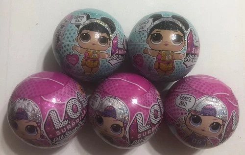 New MGA LOL Surprise! All-Star Sports Series 6 Surprise Doll Set Lot of 5 *NIB*