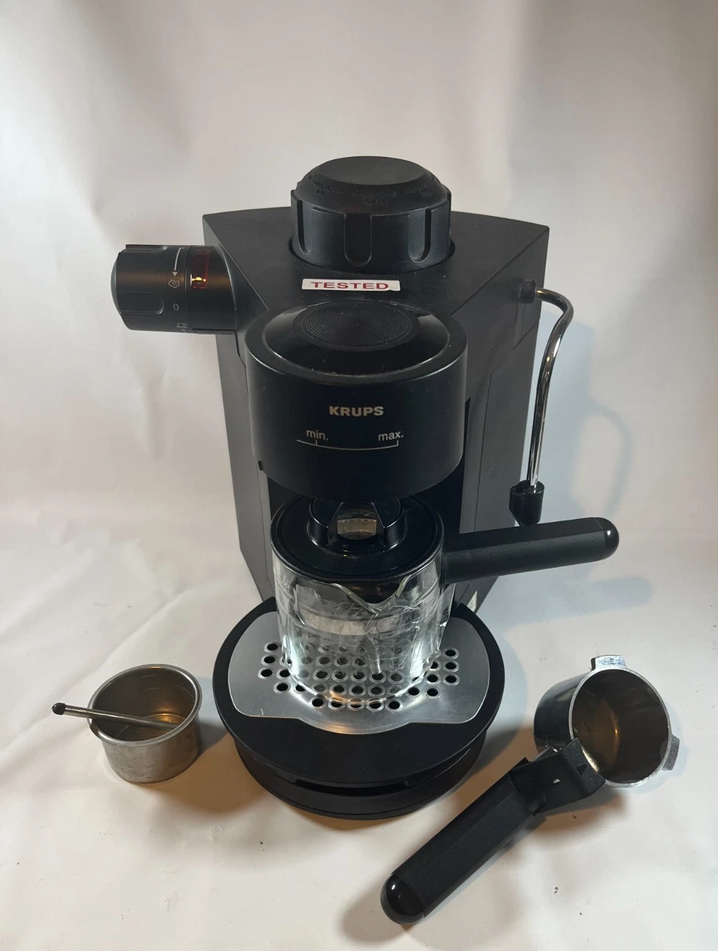 Krups 893 Black Espresso Machine- Tested!
Opens in a new window or tab