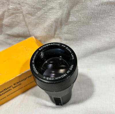 コダック　ektagraphic FF zoomlens 100-150f3.5 Kodak Projection Ektagraphic FF Zoom Lens 100 to 150mm f/3.5 | eBay