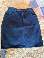 vintage blue guess denim skirt