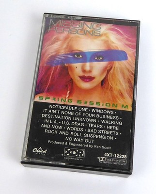 Musikkassette - MISSING PERSONS - Spring Session M - Tape MC