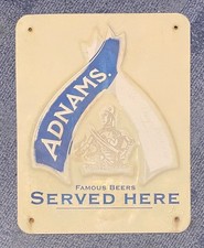 Adnams Metal Pub Sign Plaque Wall Plate