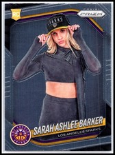 2025 Panini Prizm WNBA #142 Sarah Ashlee Barker Variation Los Angeles Sparks