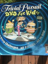 Trivial Pursuit DVD For Kids Season 1 Parker Brothers Board Game 2006 New Sealed