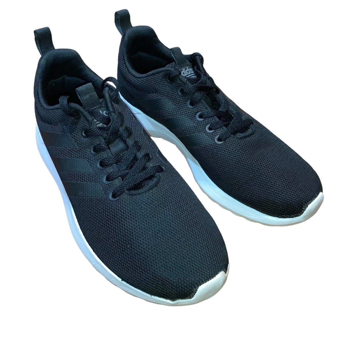 Adidas Lite Racer 7.5 Womens Sneakers Black Ortholite Cloudfoam Shoes BB6896