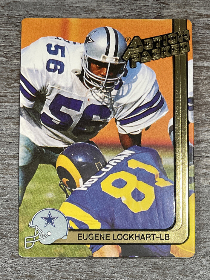 Eugene Lockhart 1991 Action Packed Cowboys #55  *F502*