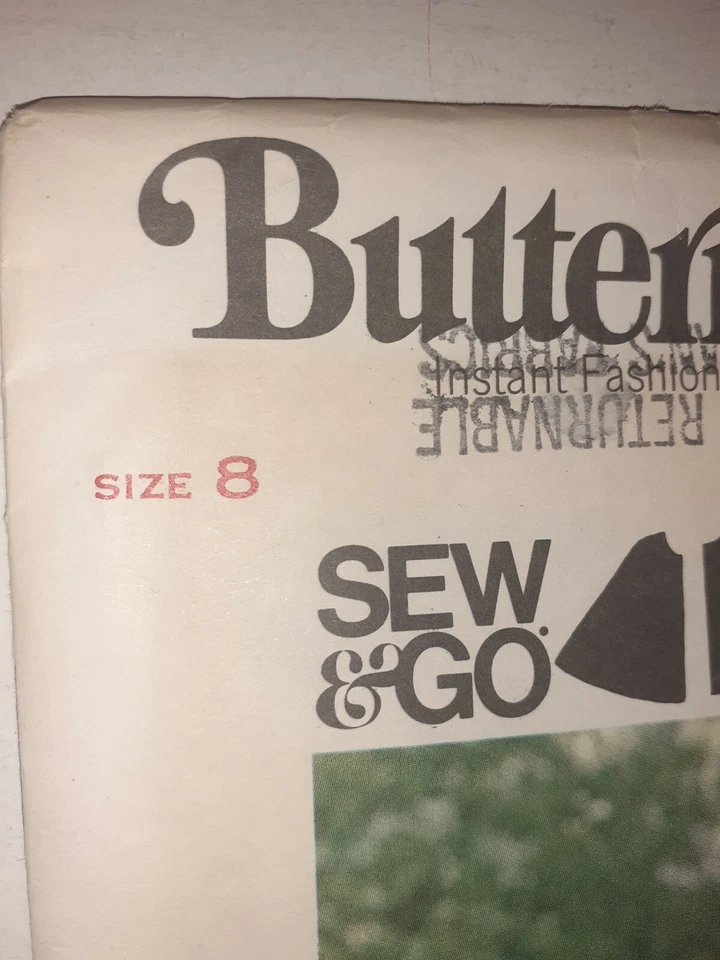 Butterick 4026 Cape Hooded Poncho Pullover Sewing Pattern Ladies 8 S VTG UC Sew - Image 3 of 4