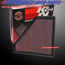 K&N 33-2496 Hi-Flow Air Intake Filter for 2016-2024 Chevrolet Camaro 2.0L 3.6L