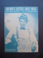 Archie's Little Love Song by Archie of Duffy's Tavern sheet music