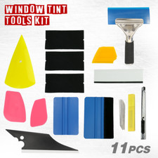 11 Pcs Pro Car Window Tint Kits Wrapping Vinyl Tools Squeegee Scraper Applicator 11 Pcs Pro Car Window Tint Kits Wrapping Vinyl Tools Squeegee Scraper Applicator