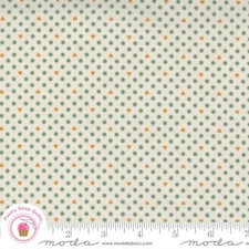 Moda FRANKIE 30675 13 Blue Green Hearts BASIC GREY Quilt Fabric