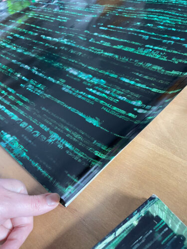 The Matrix Reloaded (2003) SEHR SELTEN 27x40" Original Holofoil Poster Wachowskis! - Bild 2 von 6