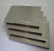 1PC W Purity 99.95% Wolfram Tungsten Sheet Plate 0.4mm*100mm*100mm