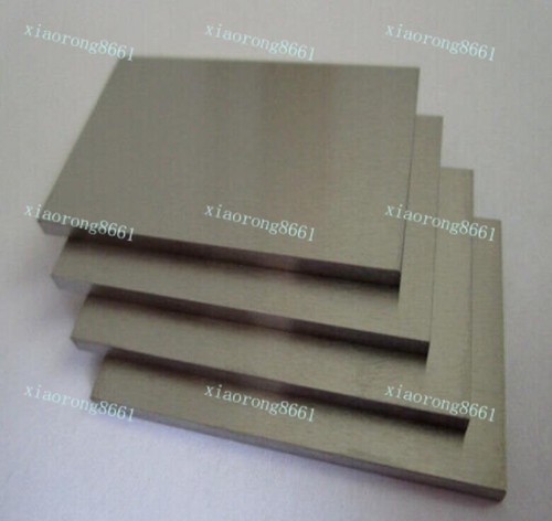 1PC W Purity 99.95% Wolfram Tungsten Sheet Plate 0.3mm*100mm*100mm - Picture 1 of 4