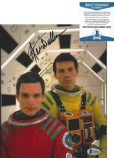 KEIR DULLEA SIGNED '2001: A SPACE ODYSSEY' 8X10 PHOTO B ACTOR BECKETT COA BAS