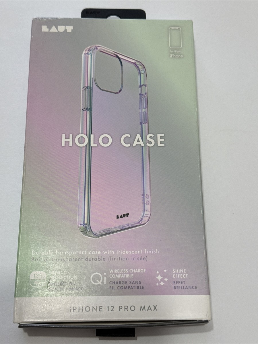 LAUT HOLO Case for Apple iPhone 12 Pro Max Pearl