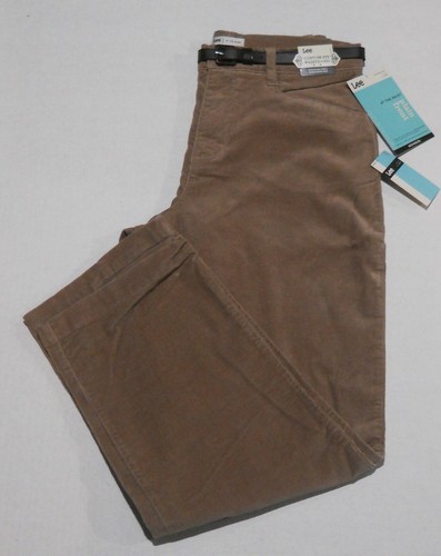 LEE FLAT FRONT BELTED RELAXED FIT 
