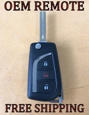 OEM 2020 2021 TOYOTA C-HR FLIP STYLE KEYLESS REMOTE FOB 89070-F4082 MOZB3M2F2L