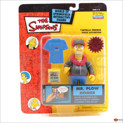 Playmates The Simpsons フィギュア12→7 The Simpsons Database Intelli-Tronic Playmates Series 12
