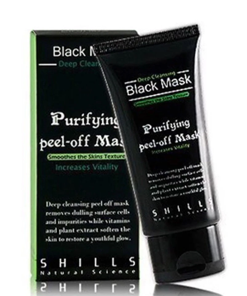 MASCARILLA negra de limpieza profunda Shills kit removedor de espinillas facial de barro para acné Foto 2 de 4
