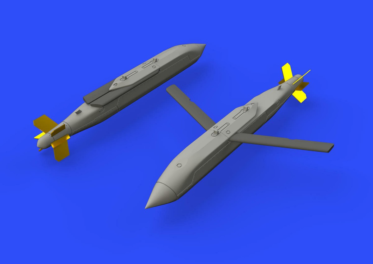 Eduard Brassin 1/72 scale resin missles - AGM-154C Block II - 672176 Eduard Brassin 1/72 scale resin missles - AGM-154C Block II - 672176