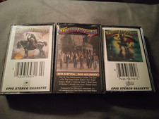 Molly Hatchet 3 Cassette Lot: No Guts, No Glory, Self titled, Flirtin' with Disa
