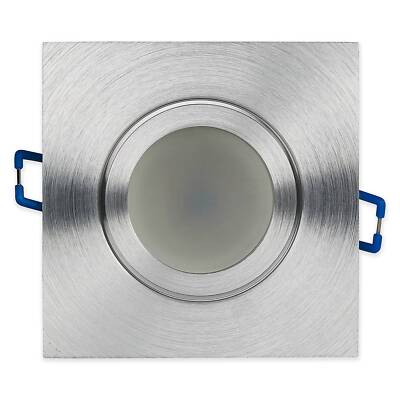 LED Einbaustrahler IP44 Bad 1-9W Deckenspot Einbauleuchte 60mm flach Außen GU10