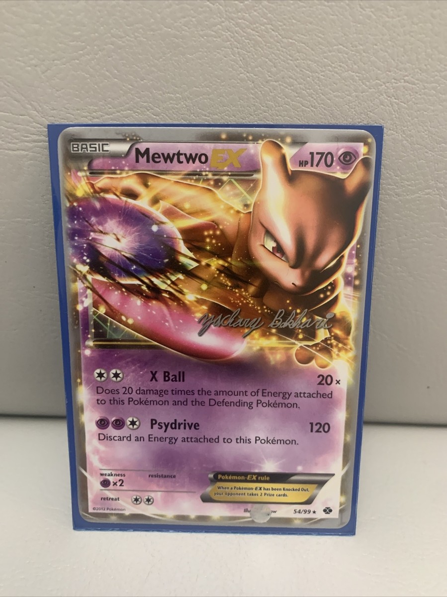 Pokmon TCG Mewtwo EX, 54/99, Rare, (In Protective Sleeve) | eBay Pokmon TCG Mewtwo EX, 54/99, Rare, (In Protective Sleeve) | eBay